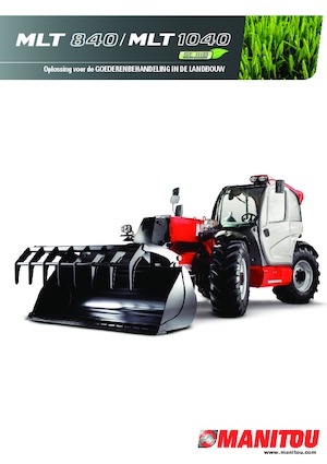 Teleskopen starr Manitou MLT 840-145 PS