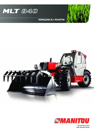 Teleskopen starr Manitou MLT 840-145 PS