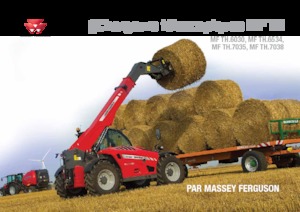 Teleskopen starr Massey Ferguson TH.7035