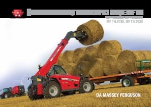 Teleskopen starr Massey Ferguson TH.7038