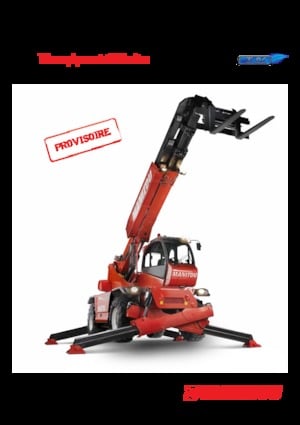 Teleskopen mit Oberwagen Manitou MRT 2550