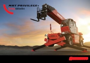 Teleskopen mit Oberwagen Manitou MRT 3255