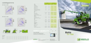 Teleskopen mit Oberwagen Merlo Roto 40.18