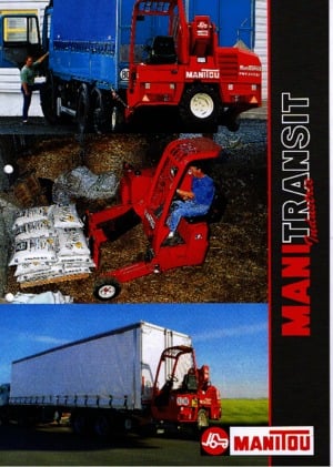 Mitnahmestapler mit Teleskop Manitou TMT 317 SI