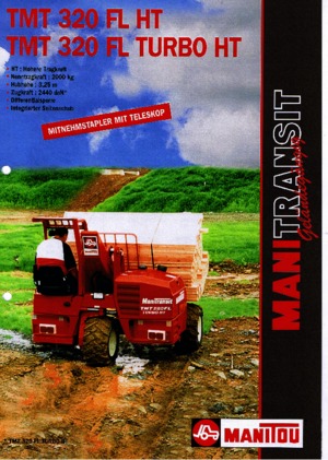Mitnahmestapler mit Teleskop Manitou TMT 320 FL T HT