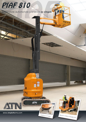 Senkrechtmast-Arbeitsbühnen ATN Piaf 810
