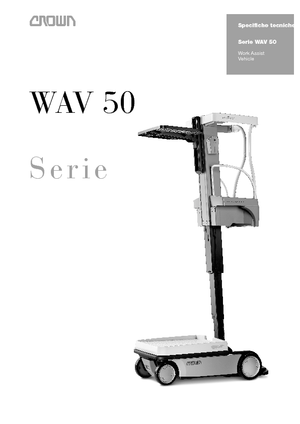 Senkrechtmast-Arbeitsbühnen Crown Wav 50-118