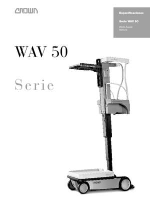 Senkrechtmast-Arbeitsbühnen Crown Wav 50-118