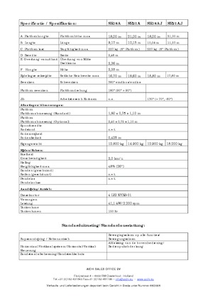 Teleskoparbeitsbühnen auf Raupen Aichi SR21AJ