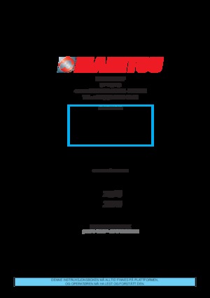 Teleskoparbeitsbühnen auf Rädern Manitou 260 TJ