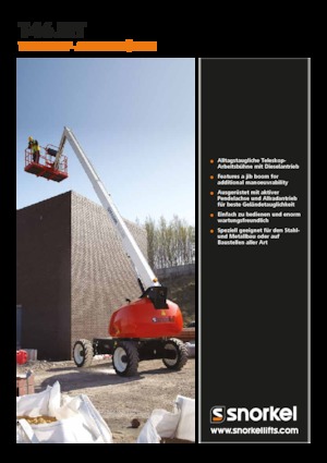 Teleskoparbeitsbühnen auf Rädern Snorkel T46JRT