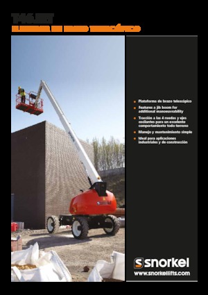 Teleskoparbeitsbühnen auf Rädern Snorkel T46JRT