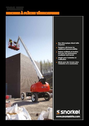 Teleskoparbeitsbühnen auf Rädern Snorkel T46JRT