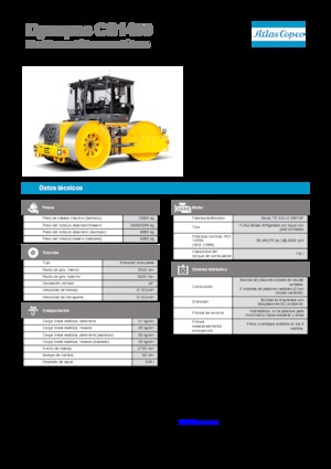 Dreiradwalzen Dynapac CS 1400