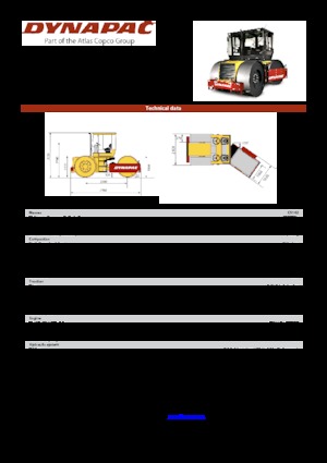 Dreiradwalzen Dynapac CS 142