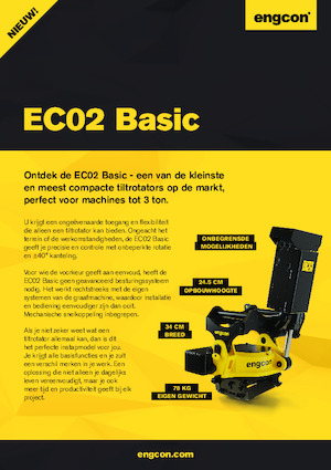 Schwenkrotator engcon EC02B