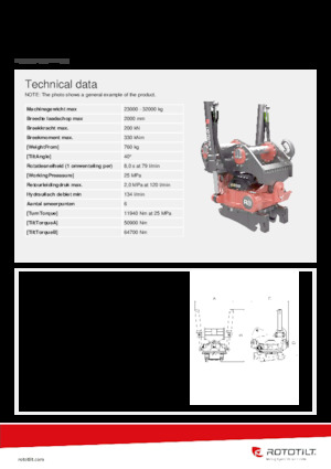 Schwenkrotator Rototilt® R8 SL