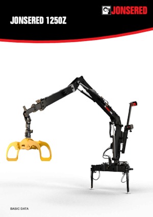 Holzladekrane Jonsered 1250 Z 93 