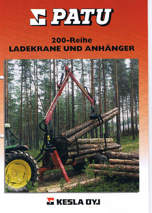 Holzladekrane Patu 203 T