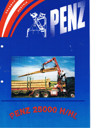 Holzladekrane PENZ 25000 HL