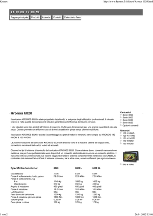 Holzladekrane Kronos 6020 L 