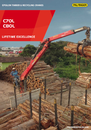 Holzladekrane Epsilon C 80 L 94