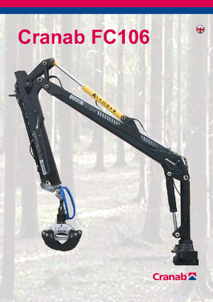 Holzladekrane Cranab FC 106 Combi