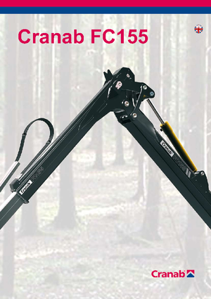 Holzladekrane Cranab FC 155/7.5