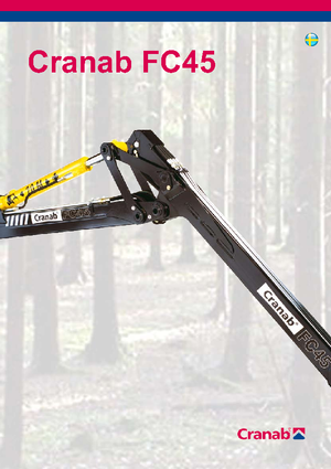 Holzladekrane Cranab FC 45 DT