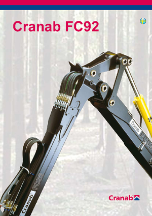 Holzladekrane Cranab FC 92 Combi