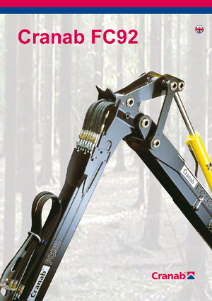 Holzladekrane Cranab FC 92 Combi