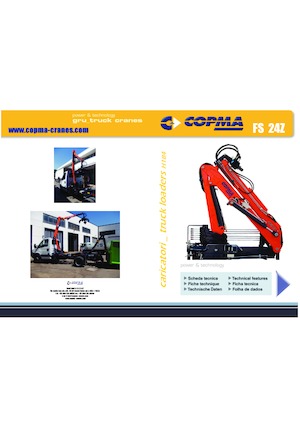 Holzladekrane COPMA 2000 FS 24 Z 1