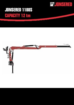 Holzladekrane Jonsered J 1088S 101