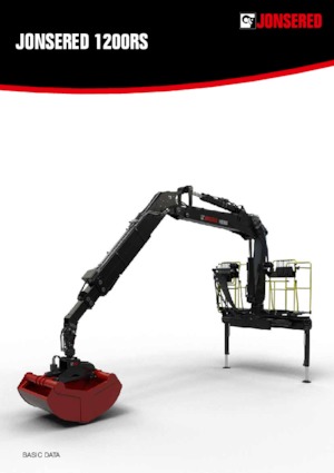 Holzladekrane Jonsered J 1200RS 89