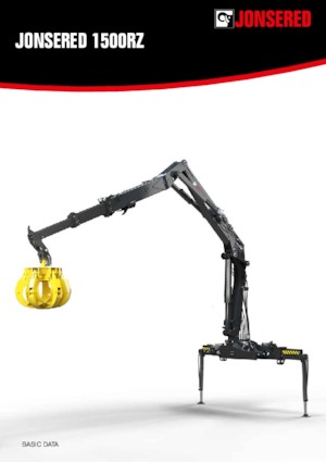 Holzladekrane Jonsered J 1500RZ 95