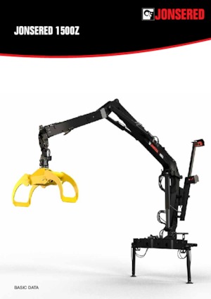 Holzladekrane Jonsered J 1500Z 80