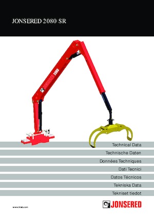 Holzladekrane Jonsered J 2080SR 91