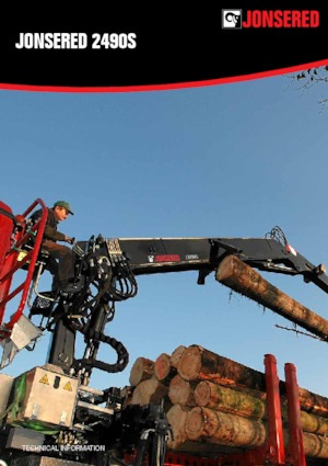 Holzladekrane Jonsered 2490 S 95 