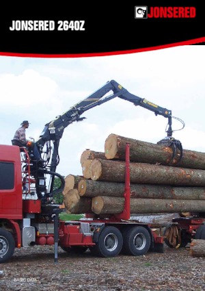 Holzladekrane Jonsered J 2640 Z 95