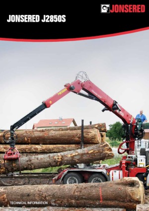 Holzladekrane Jonsered 2850 S 97 