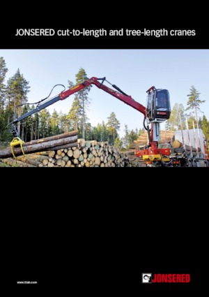 Holzladekrane Jonsered 2990 SR 137 