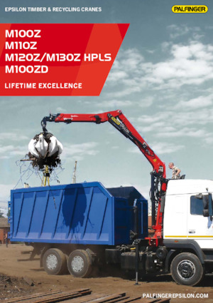 Holzladekrane Epsilon M 120 Z 96