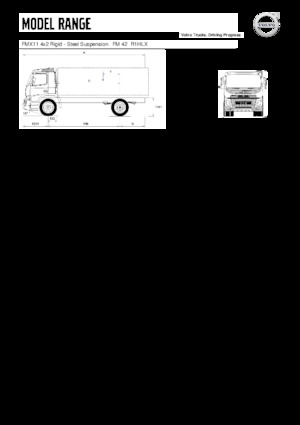 Fahrgestell Volvo Trucks FMX11.330 4x2 Rigid