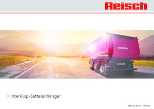 Sattelauflieger Kipper Reisch RHKS-3-SR07 ISO-R
