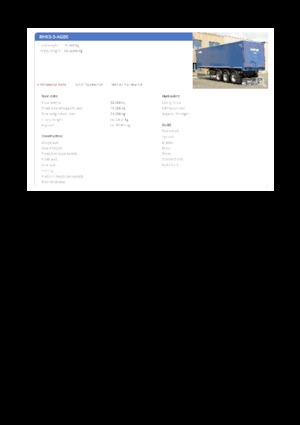 Sattelauflieger Kipper Reisch RHKS-3-AG09