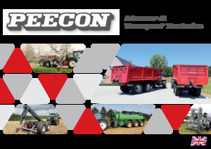 Anhänger kippen Peecon Chassis Cargo 25000