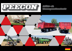 Anhänger kippen Peecon Cargo 18000