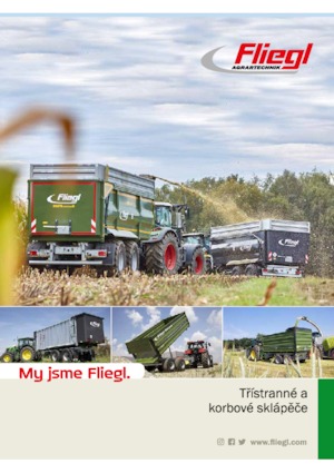 Anhänger kippen Fliegl EDK 40