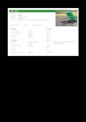 Anhänger kippen Reisch REDK-30.RM