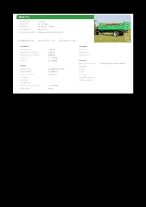 Anhänger kippen Reisch REDK-79.L